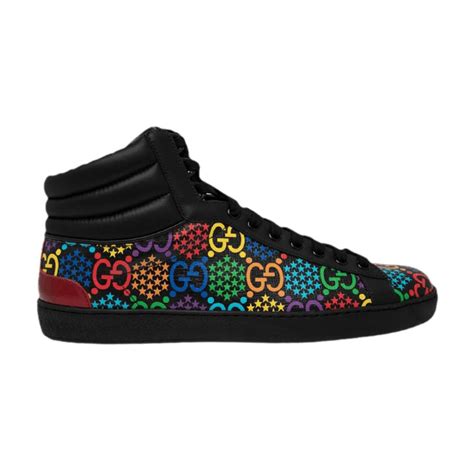 gucci ace gg supreme psychedelic black|Gucci ace supreme sneakers.